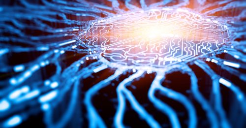 Artificial Intelligence digital concept