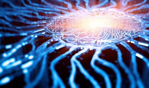 Artificial Intelligence digital concept
