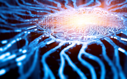 Artificial Intelligence digital concept